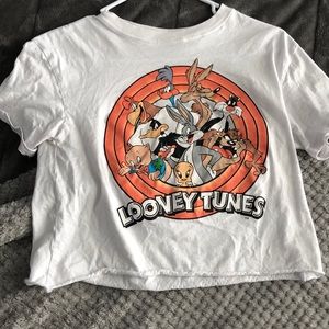 Looney tunes crop top